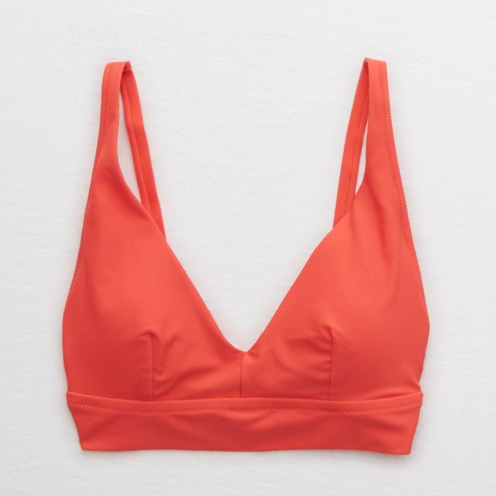 Aerie Longline V Scoop Bikini Top XL